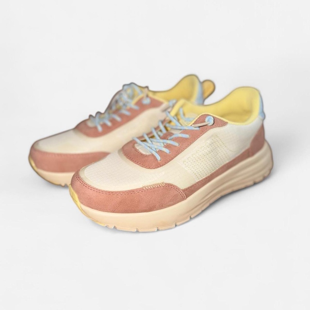 Hey Dude Cream and Tan Casual Shoes - Picture 3 of 7
